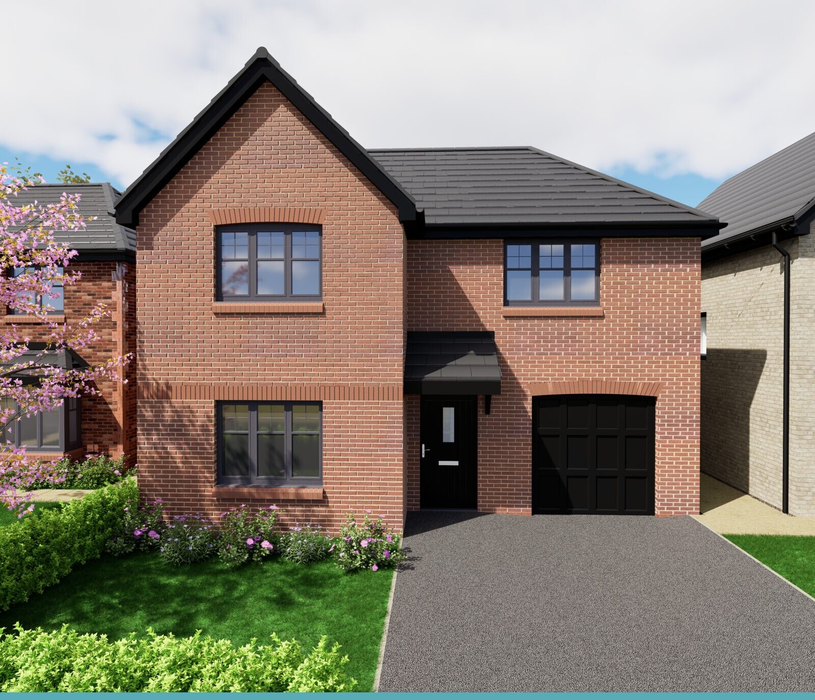 The Overton – 3 bedroom detached home at Weaver’s Rise, Mellor Brook